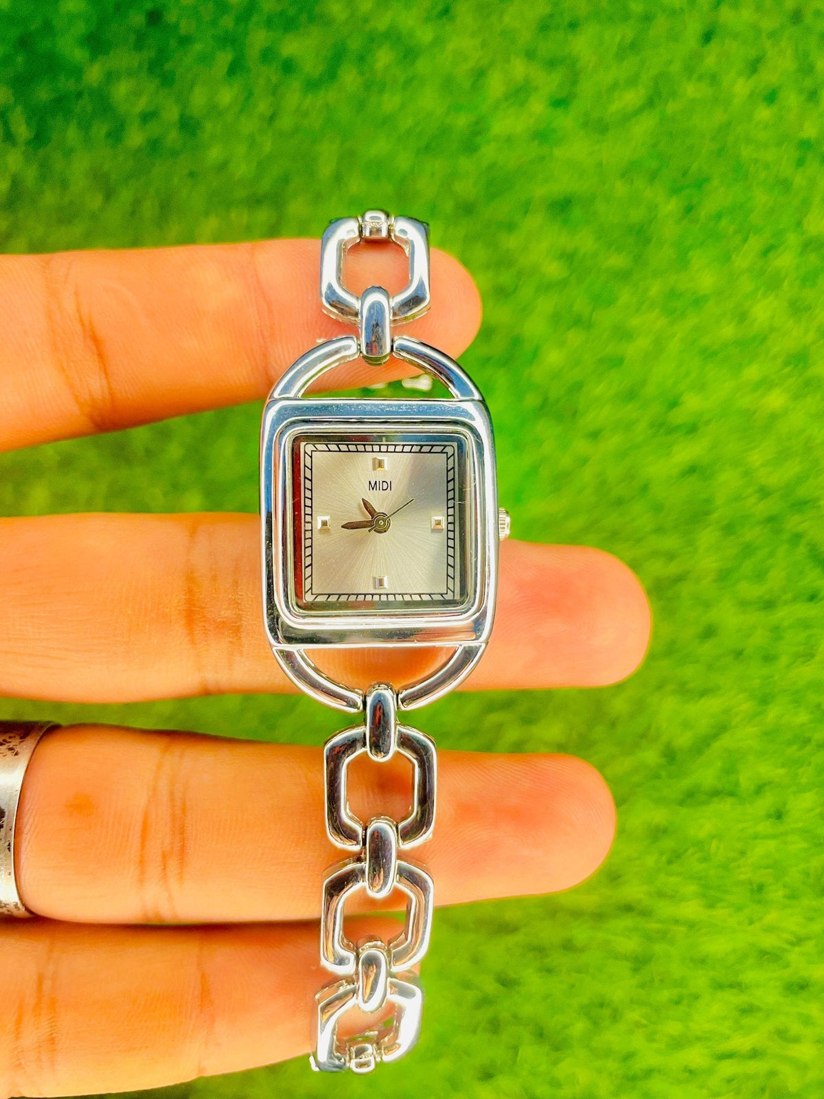 Elegant Silver MIDI Women's Watch – Water Resistant, Lightweight & Minimalist Design - Ascent Styles