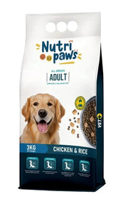 NutriPaws Dog Food – All Life Stages Dog Food - 3Kg - Ascentstyles