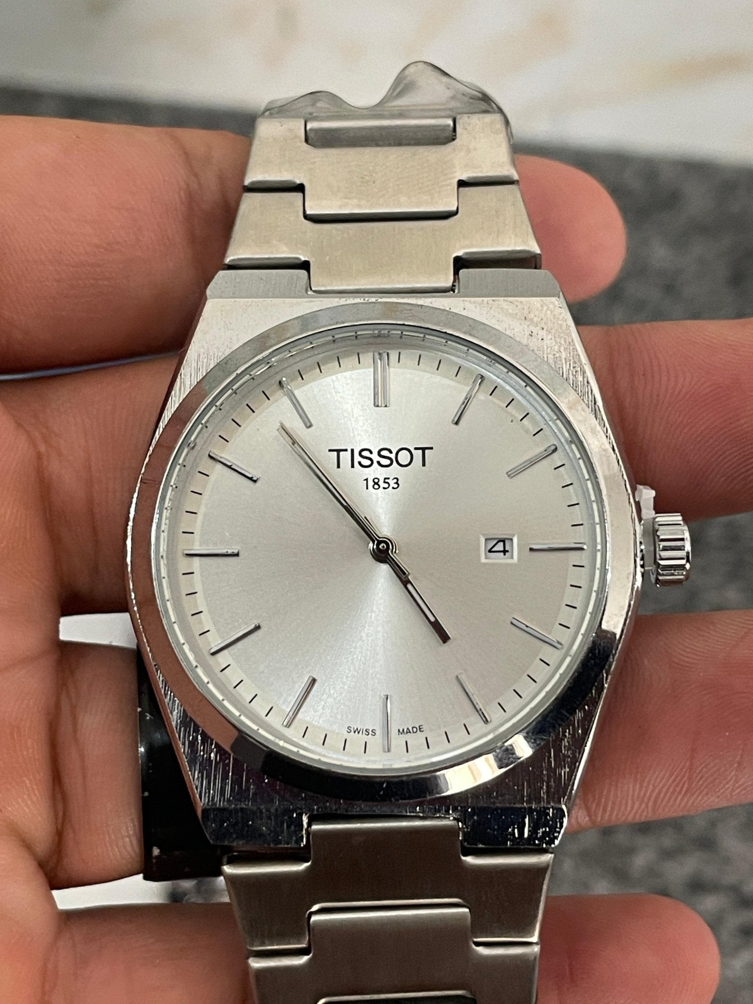Tissot PRX Quartz Silver Dial Stainless Steel Men's Watch - Ascent Styles